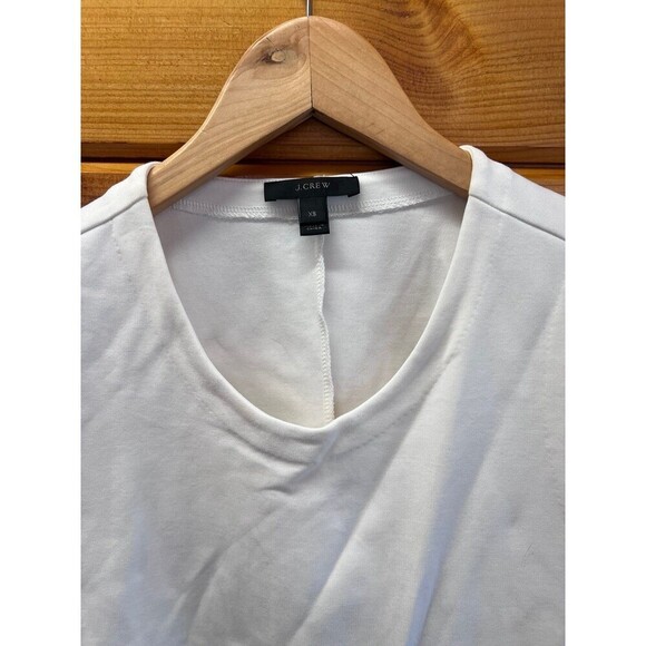 J.Crew sleeveless ivory Stretchy blouse fit & flare XS - Picture 3 of 4